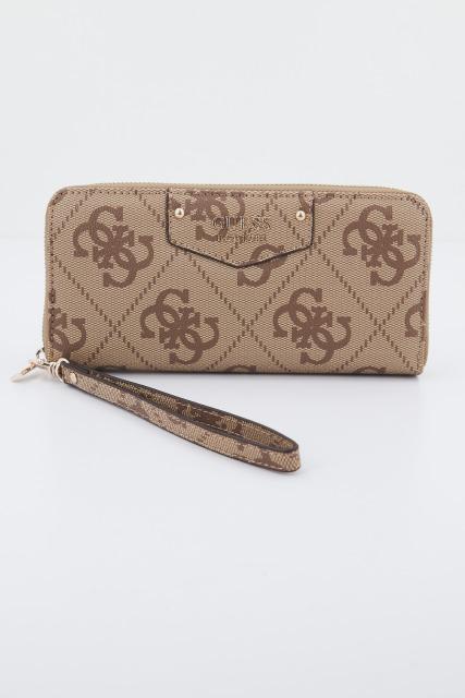 GUESS SWEBO  ECO BRENTON ZIP en color MARRON  (1)