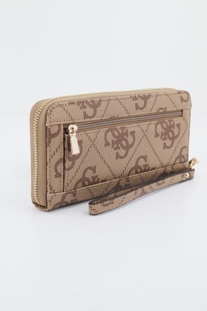 GUESS SWEBO  ECO BRENTON ZIP en color MARRON  (2)