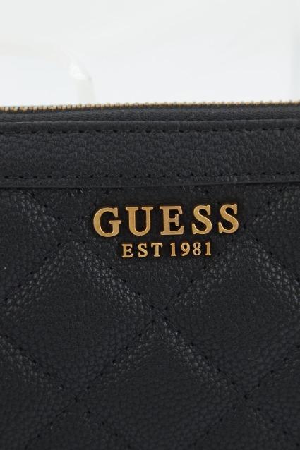 GUESS SWQB  ABEY SLG LARGE ZIP en color NEGRO  (4)