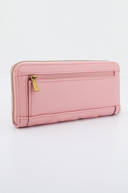 GUESS SWQB  ABEY SLG LARGE ZIP en color ROSA  (2)