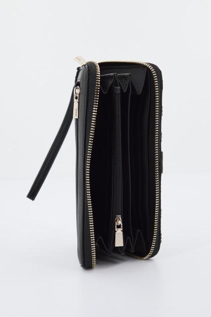 GUESS SWQG  REGILLA SLG LARGE ZIP en color NEGRO  (3)