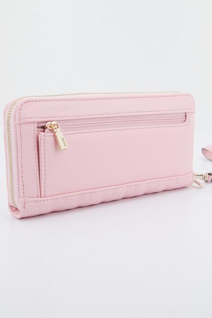 GUESS SWQG  REGILLA SLG LARGE ZIP en color ROSA  (2)