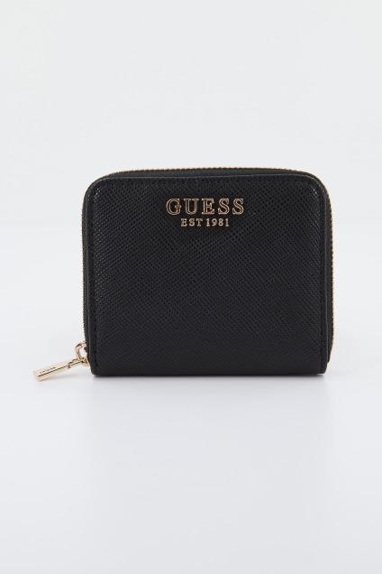 GUESS SWZG  LAUREL SLG SMALL ZIP en color NEGRO  (1)