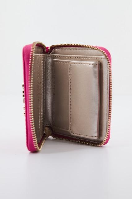 GUESS SWZG  LAUREL SLG SMALL ZIP en color ROSA  (3)
