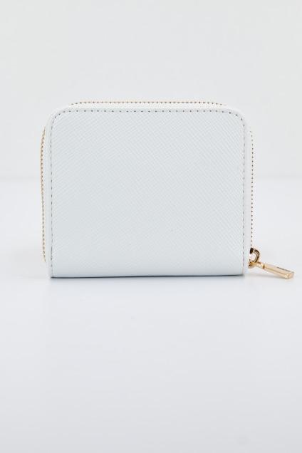 GUESS SWZG  LAUREL SLG SMALL ZIP en color BLANCO  (2)