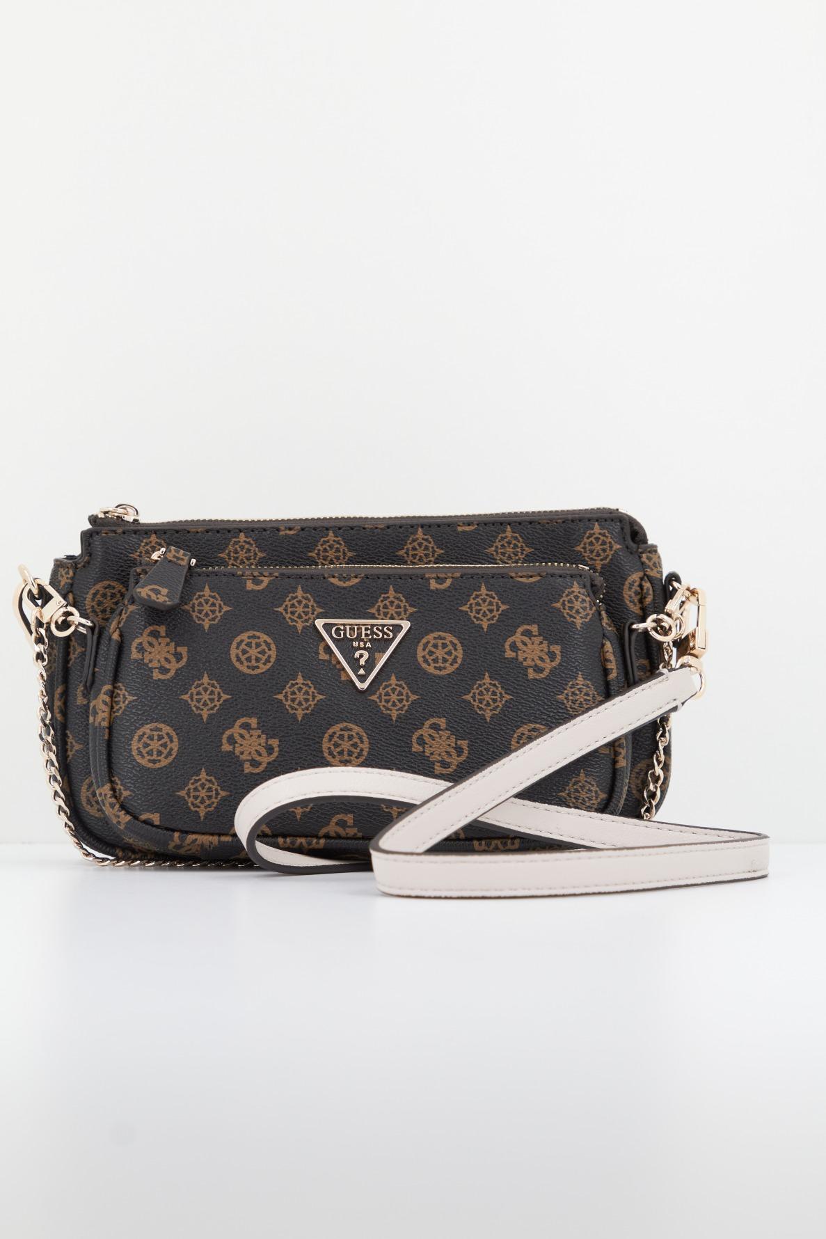 GUESS NOELLE DBL POUCH en color NEGRO  (1)