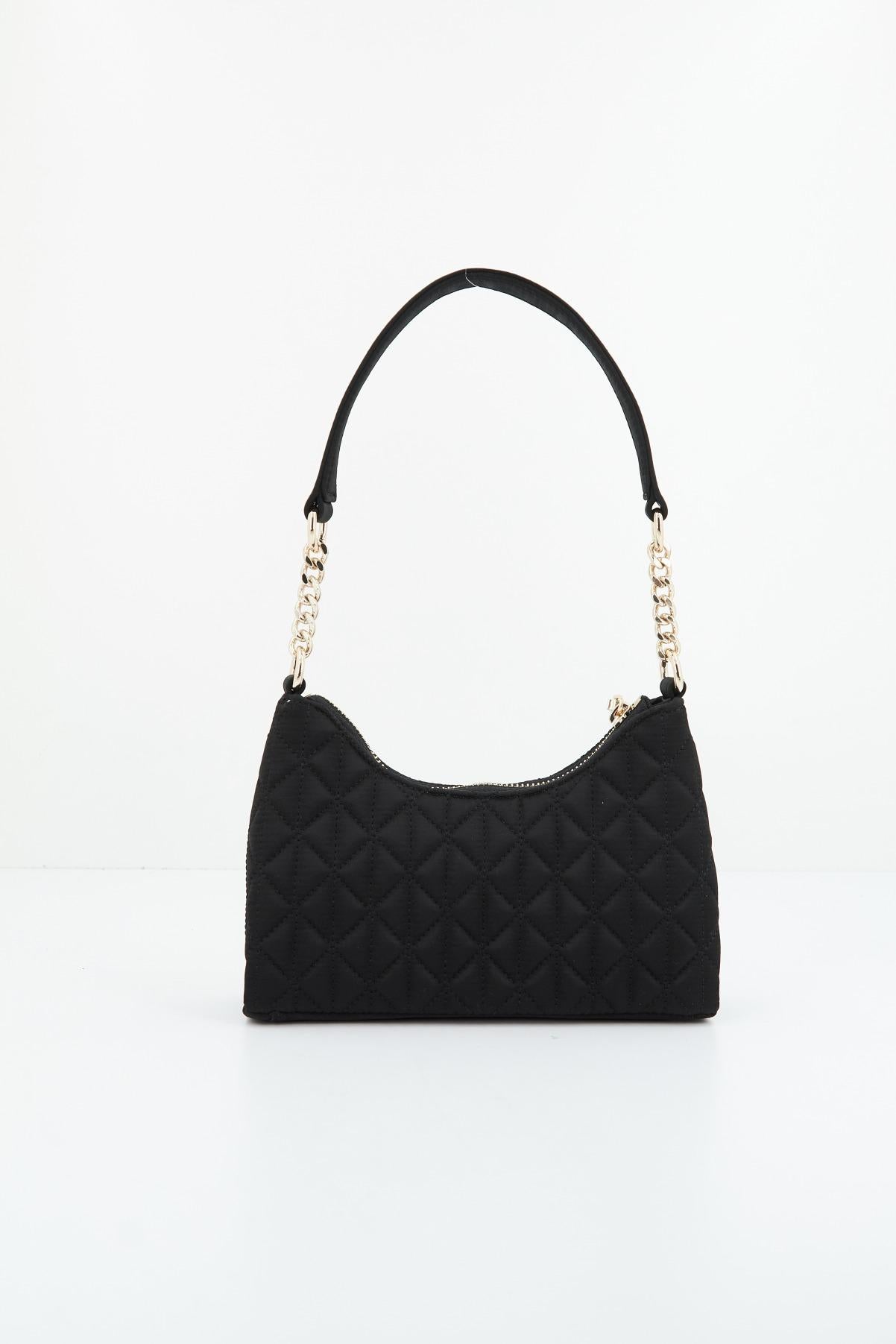 GUESS  VELINA MINI TOP ZIP en color NEGRO  (2)