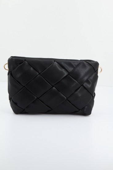 GUESS ZAINA CROSSBODY ZIP en color NEGRO  (3)