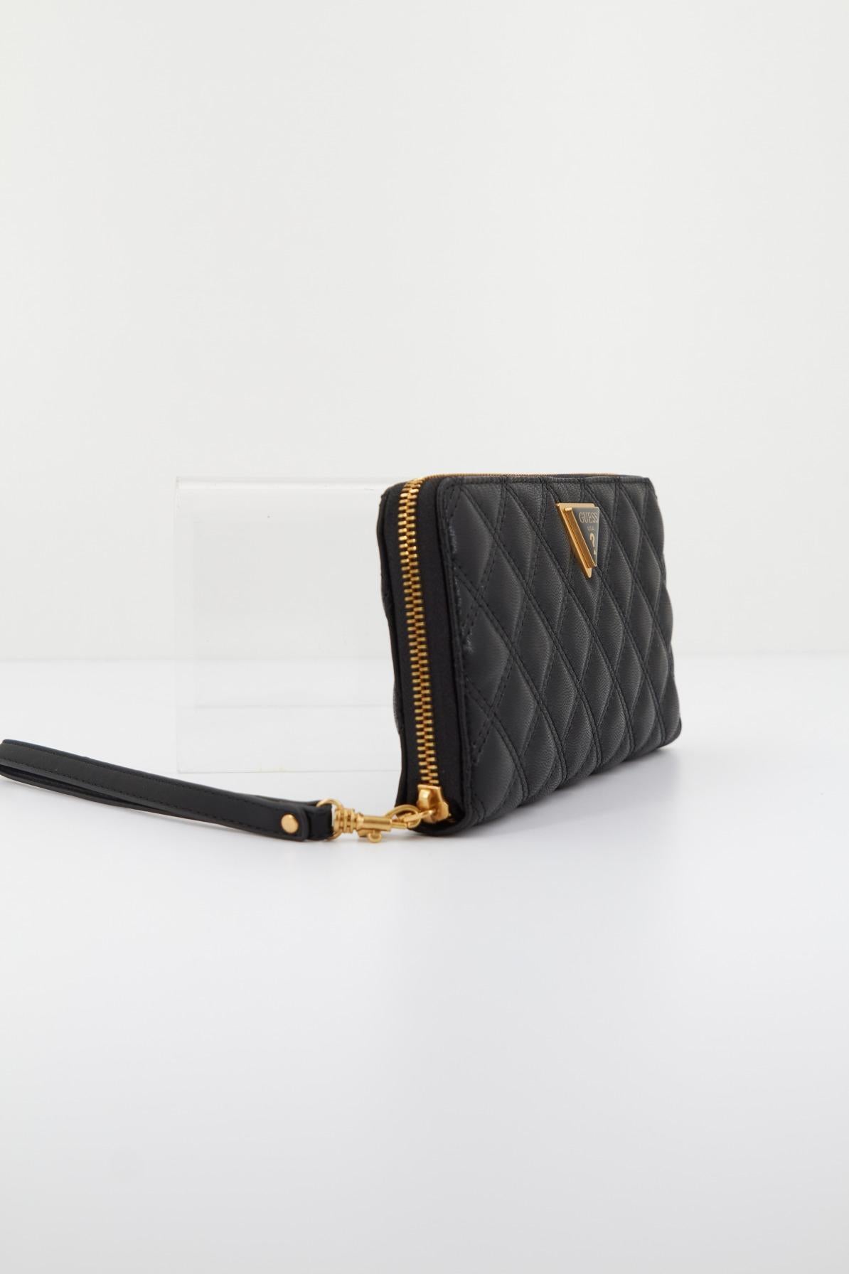 GUESS GIULLY SLG SMALL ZIP en color NEGRO  (3)