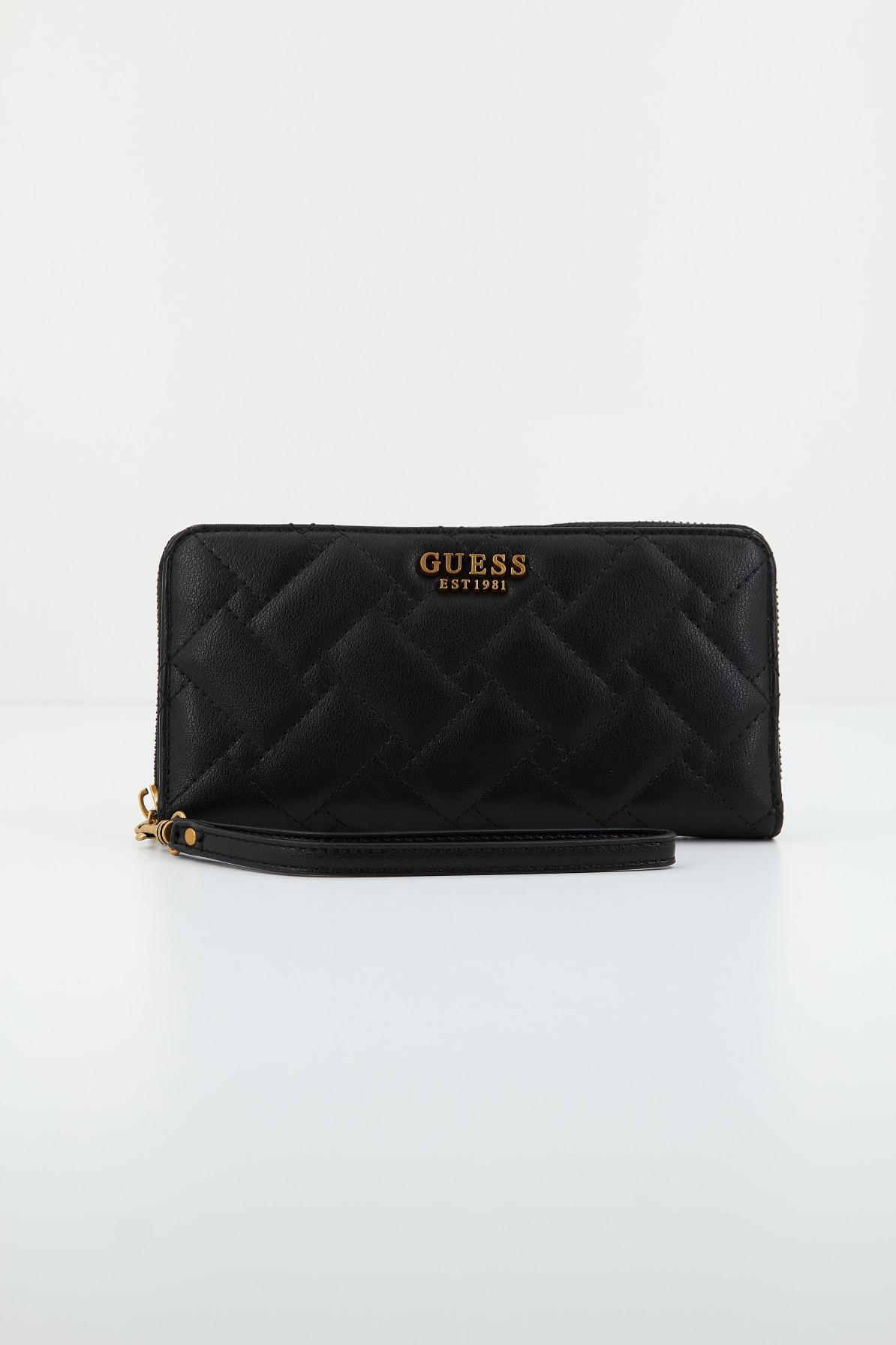 GUESS GRACELYNN SLG L ZIP en color NEGRO  (1)