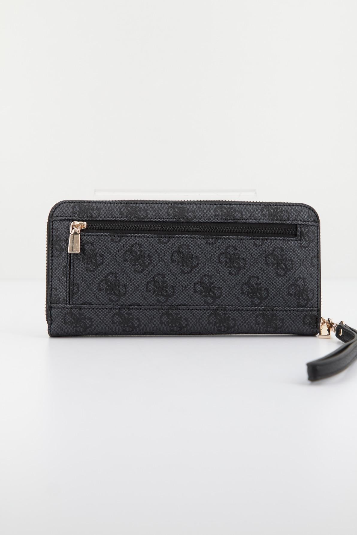 GUESS LAUREL SLG L ZIP en color GRIS  (2)
