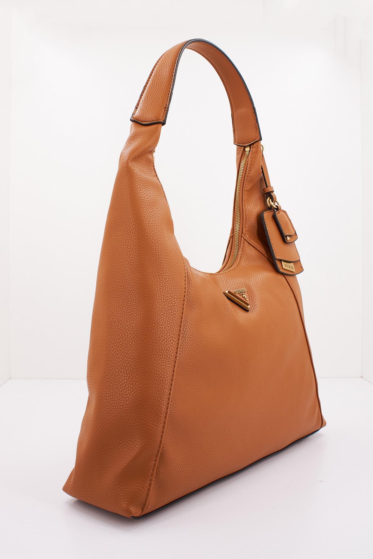 GUESS LARYN LARGE HOBO en color MARRON  (2)