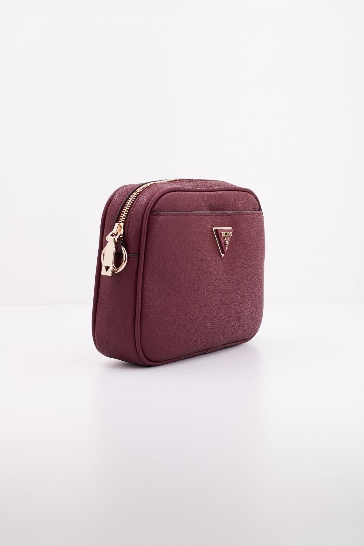 GUESS MERIDIAN CAMERA BAG en color BURDEOS  (2)