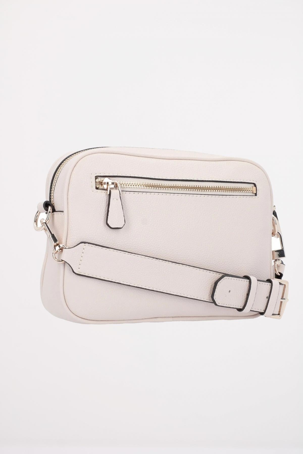 GUESS  MERIDIAN CAMERA BAG en color NUDE  (4)