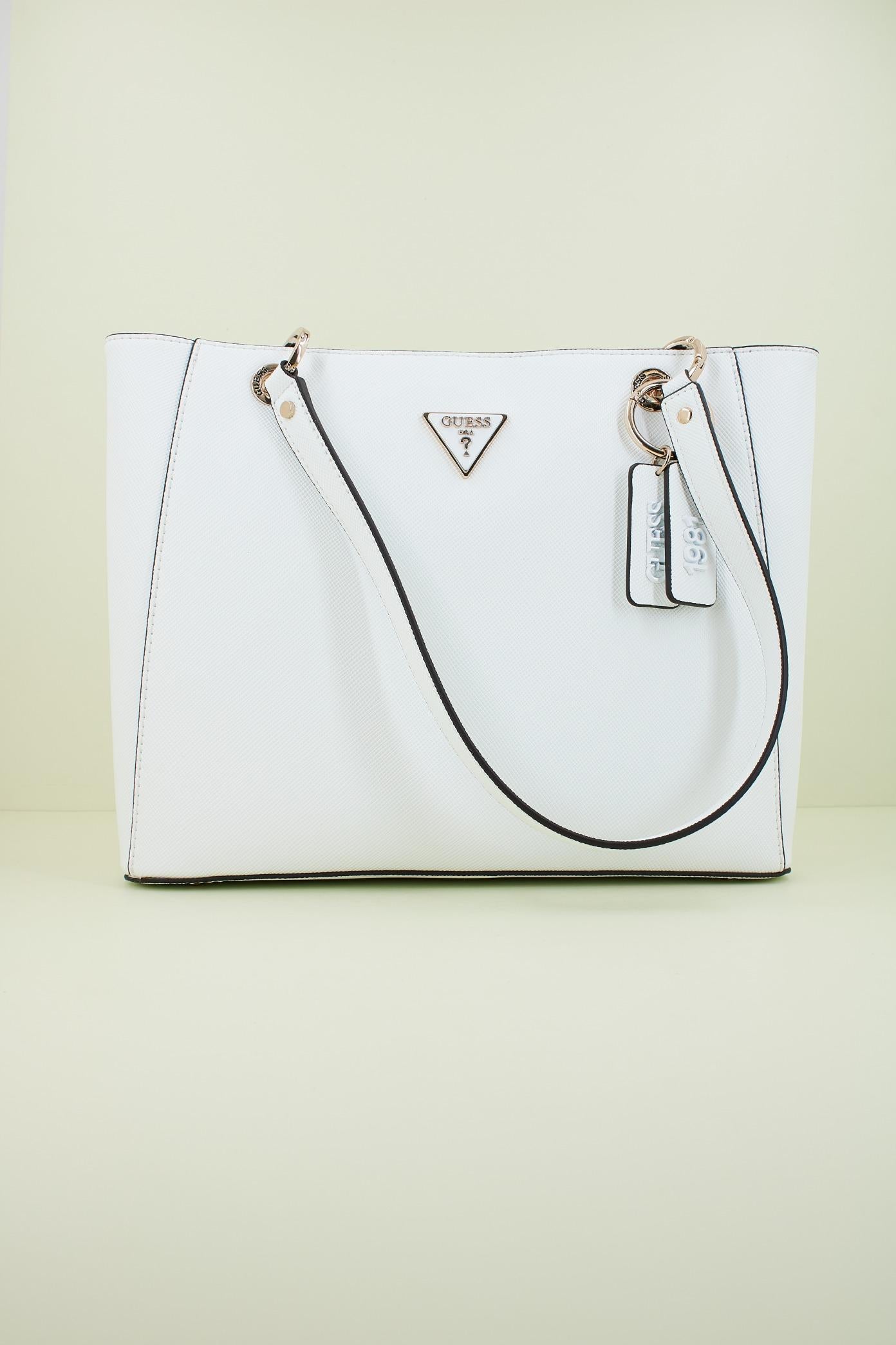 GUESS NOELLE NOEL TOTE en color BLANCO  (1)