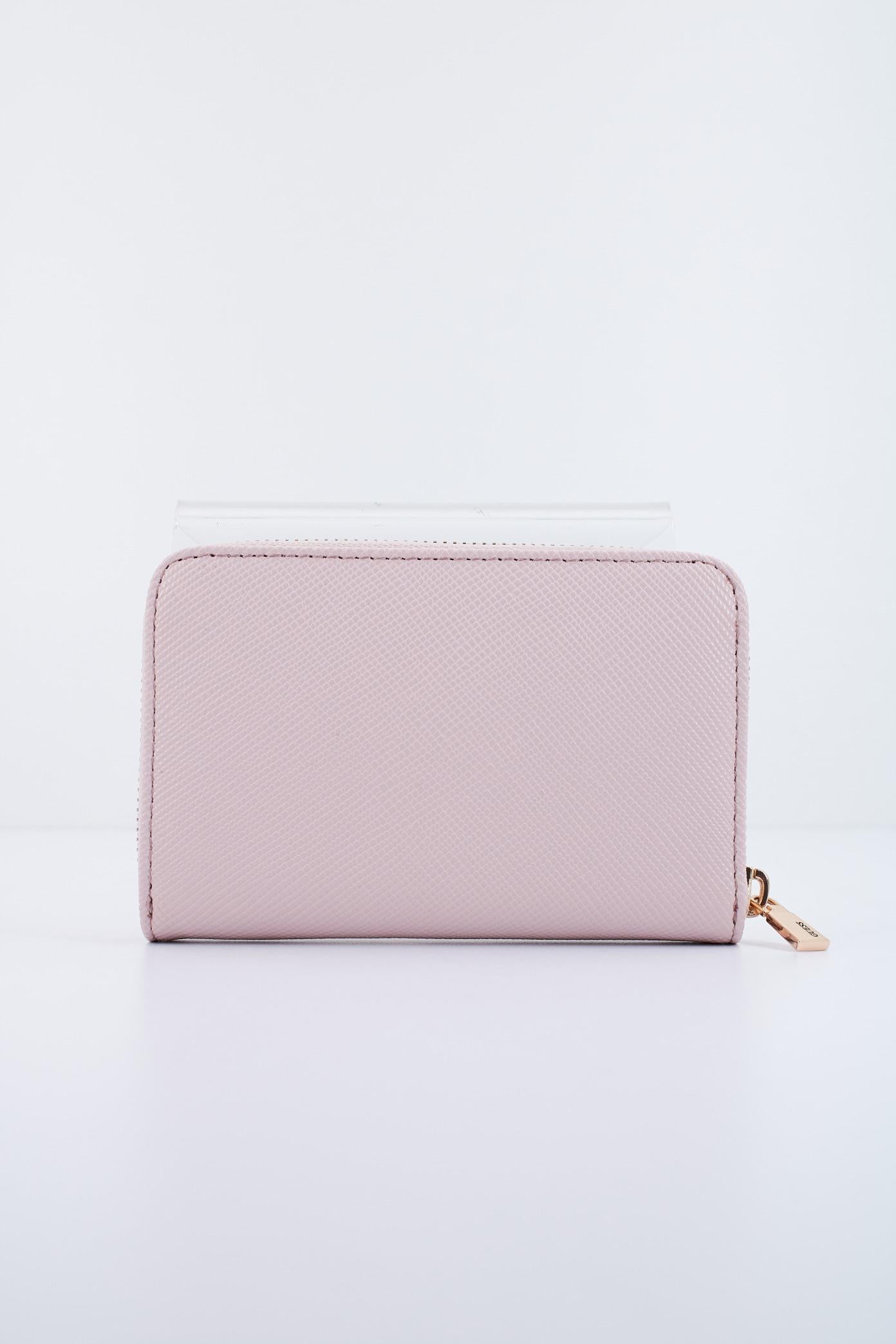 GUESS LAUREL SLG MEDIUM ZIP en color ROSA  (2)