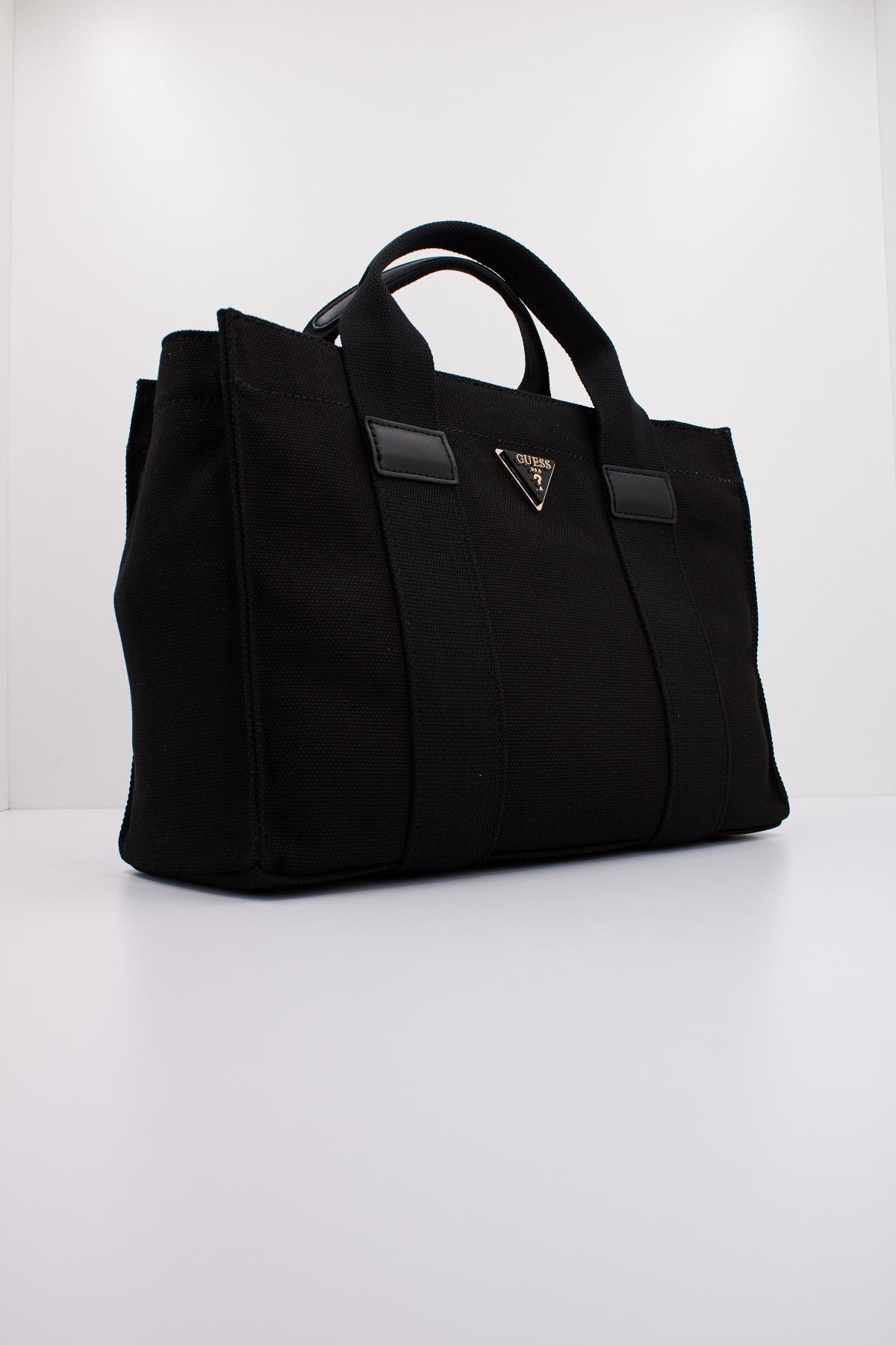 GUESS CANVAS II SMALL TOTE en color NEGRO  (2)