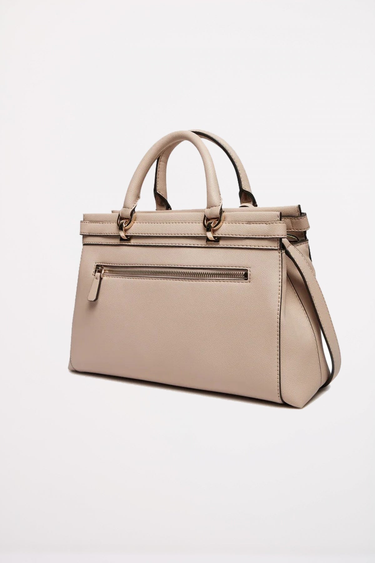 GUESS ECO ALI LUXURYSATCHEL en color NUDE  (2)