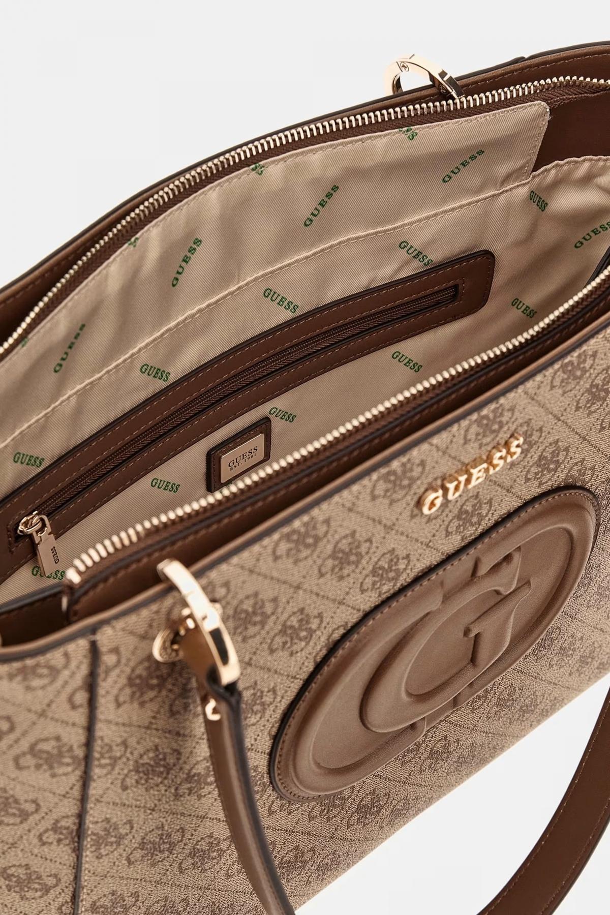 GUESS ECO MIETTA NOELTOTE en color MARRON  (3)