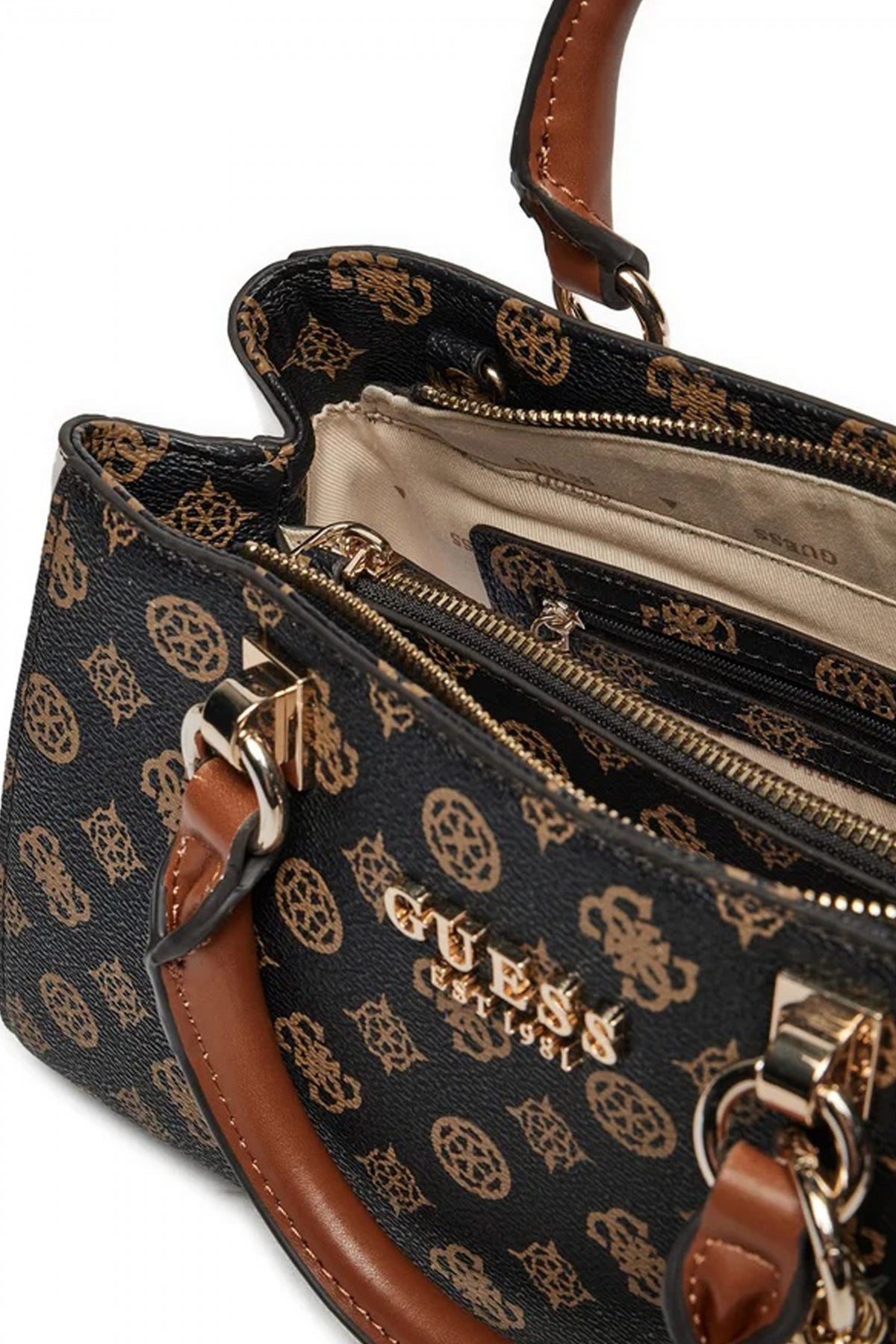 GUESS EVELUNE GIRL FRIEND SAT en color MARRON  (3)