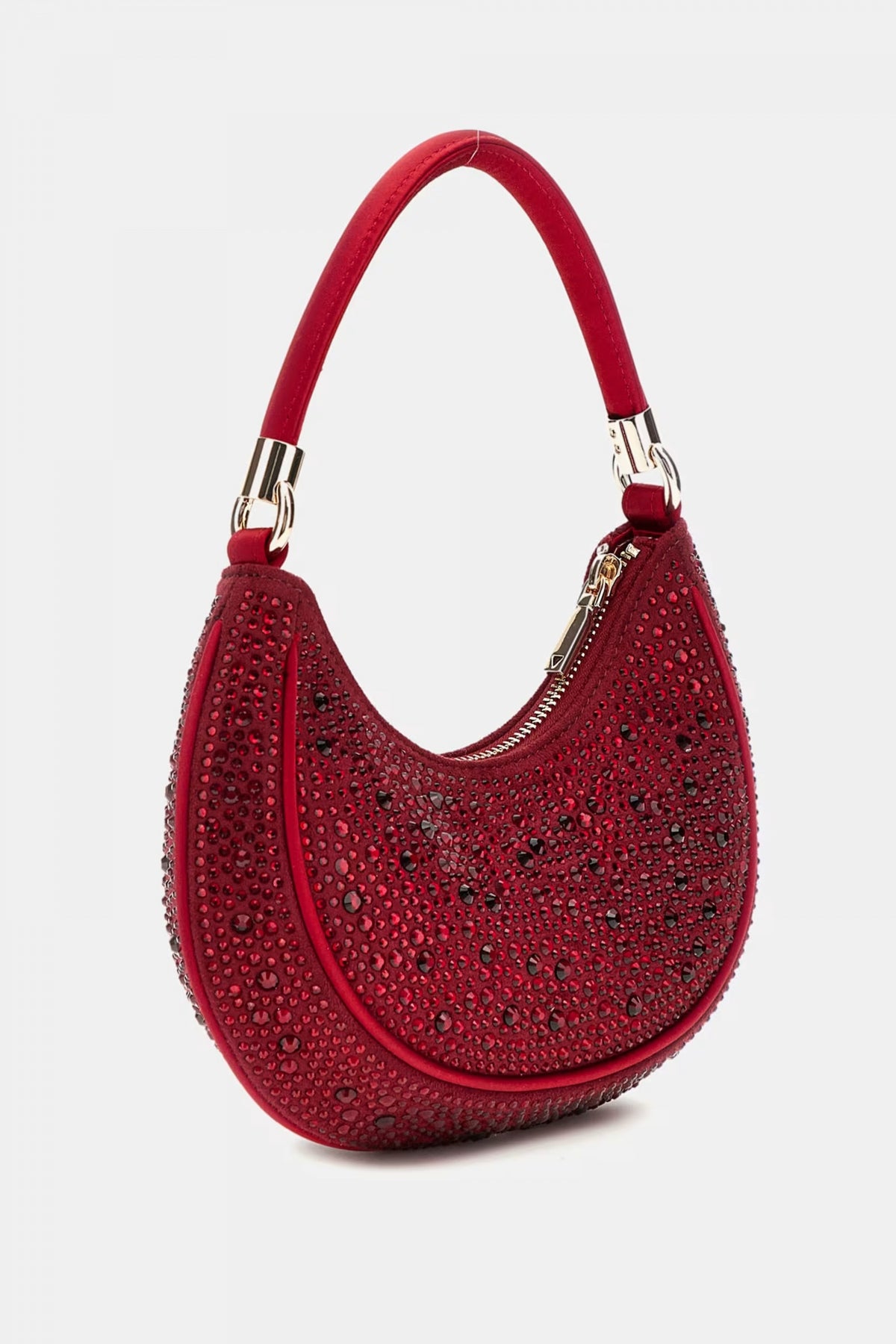GUESS ZALINA SMALL HOBO en color ROJO  (2)