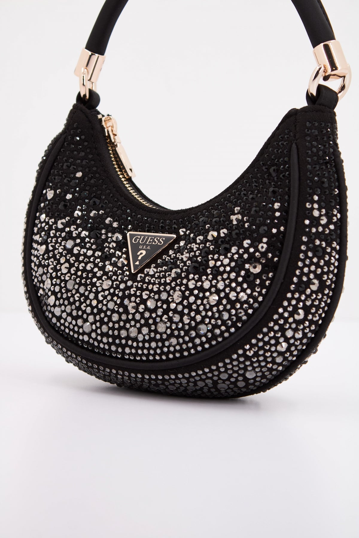 GUESS  ZALINA SMALLHOBO en color NEGRO  (4)