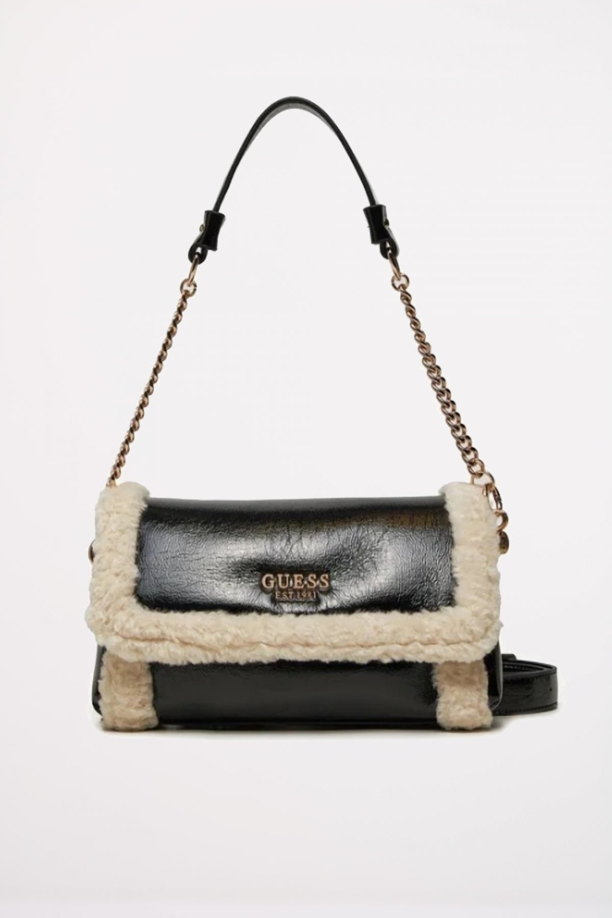 GUESS DAVIKA FLAPSHOULDER B en color NEGRO  (1)