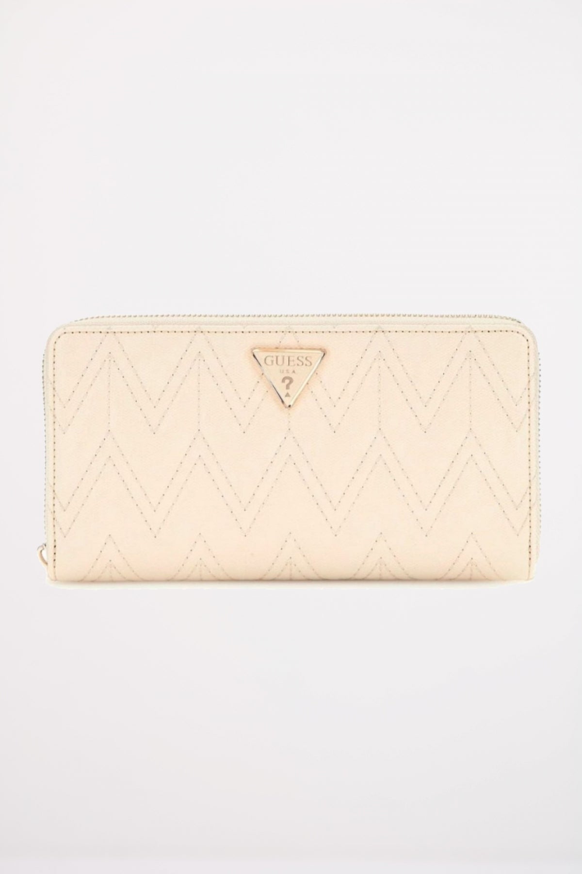 GUESS  ADELARD SLGMEDIUM ZIP en color BEIS  (1)