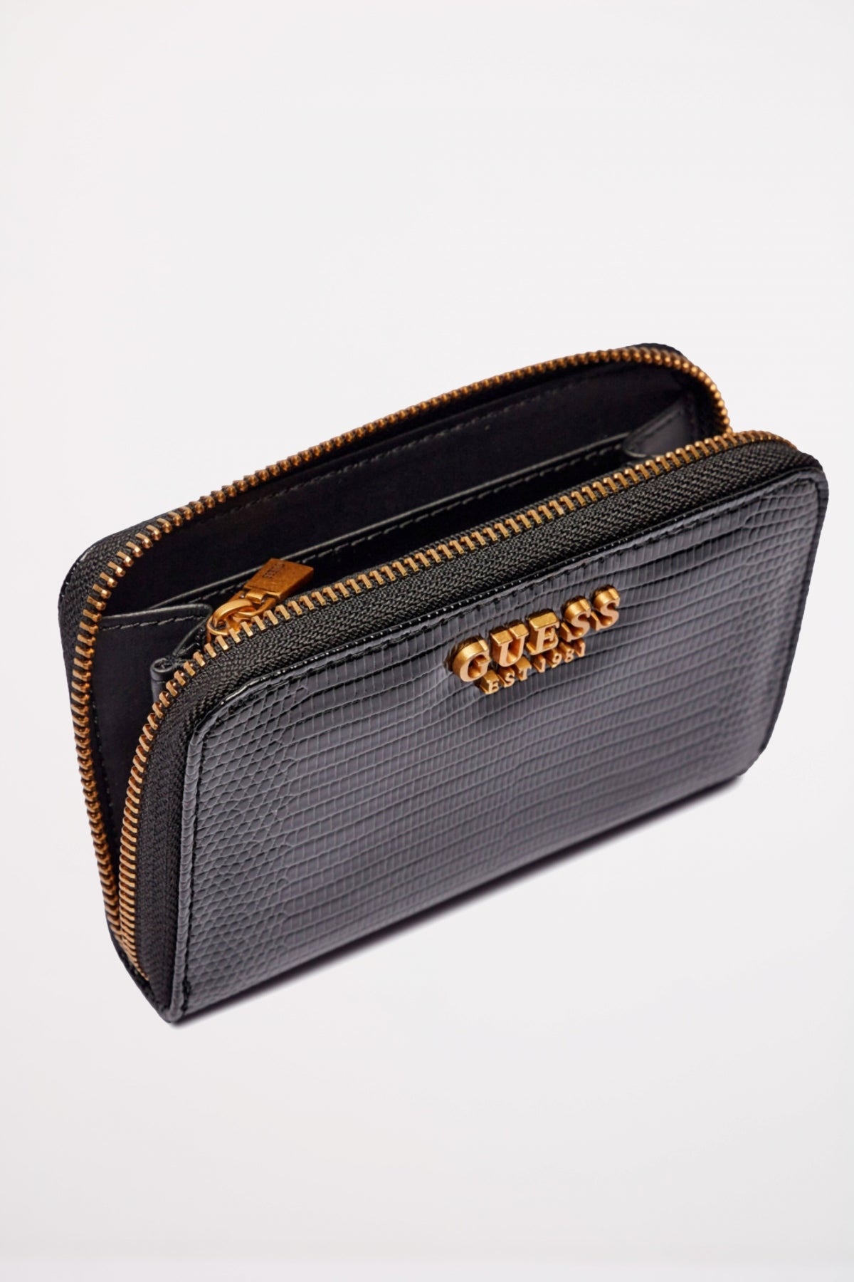 GUESS SIBEL SLGMEDIUM ZIPA en color NEGRO  (3)