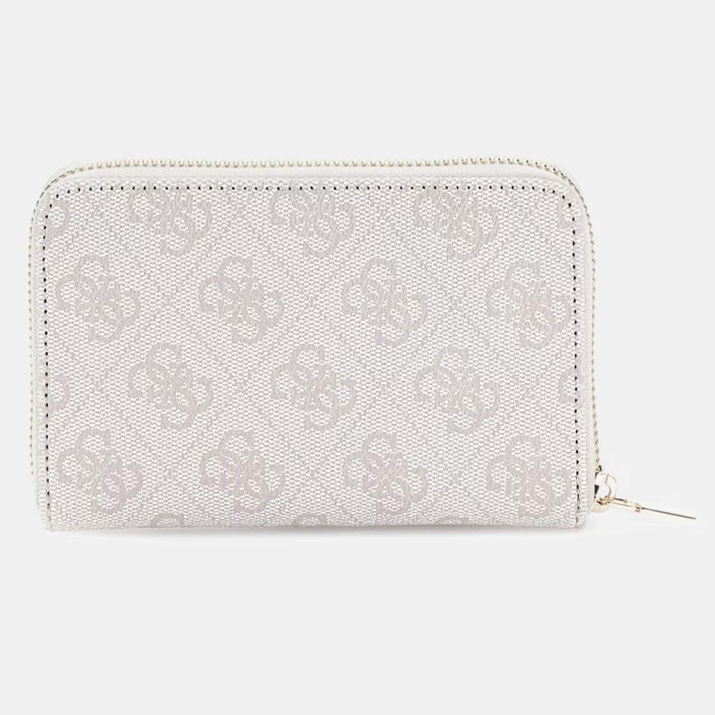 GUESS LAUREL SLGMEDIUM ZIP en color BLANCO  (5)