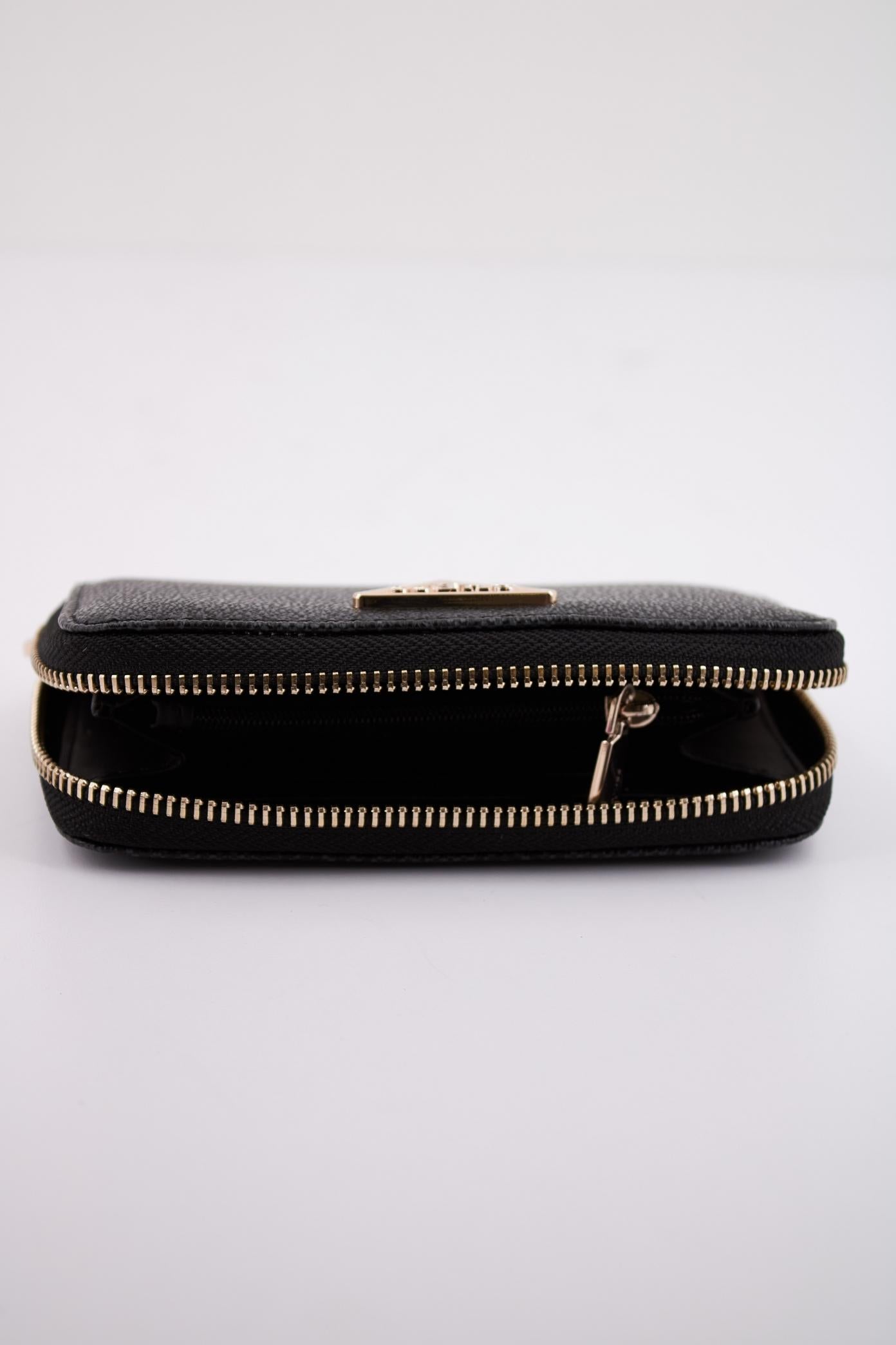 GUESS LAUREL SLGMEDIUM ZIP en color NEGRO  (4)