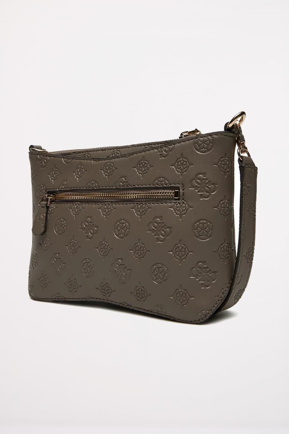 GUESS GERTY CROSSBODY en color MARRON  (3)