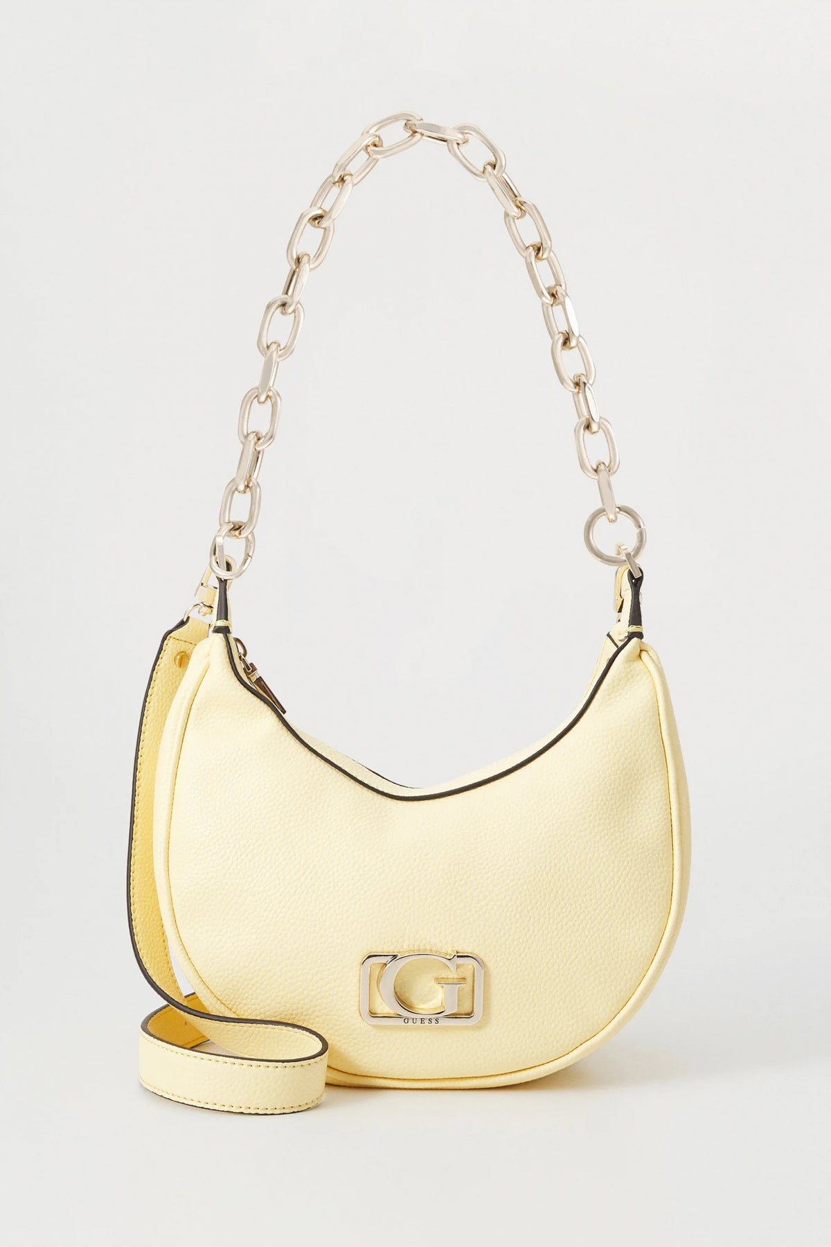 GUESS CIRCE HOBO SHOULDER en color AMARILLO  (1)