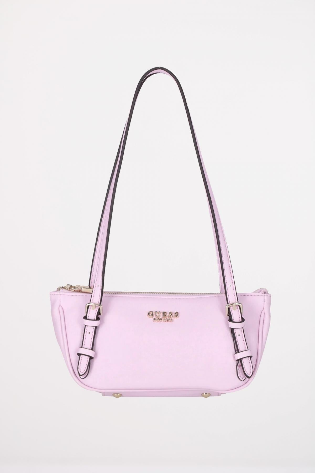 GUESS CERELIA MINI SHOULDER en color ROSA  (1)