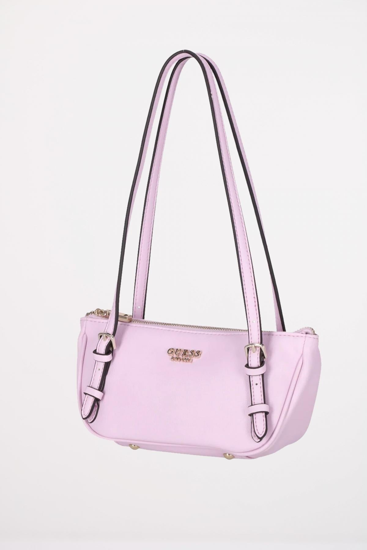 GUESS CERELIA MINI SHOULDER en color ROSA  (3)