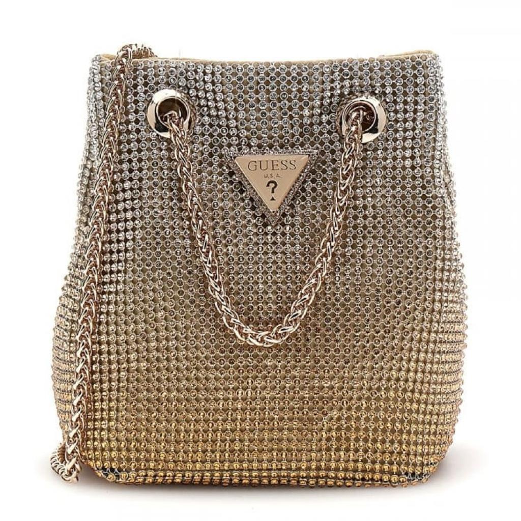 GUESS ZALINA POUCH en color ORO  (4)