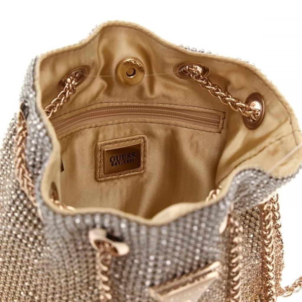 GUESS ZALINA POUCH en color ORO  (5)