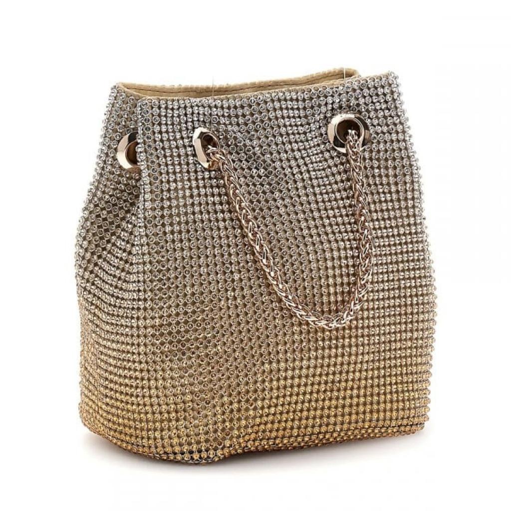 GUESS ZALINA POUCH en color ORO  (6)