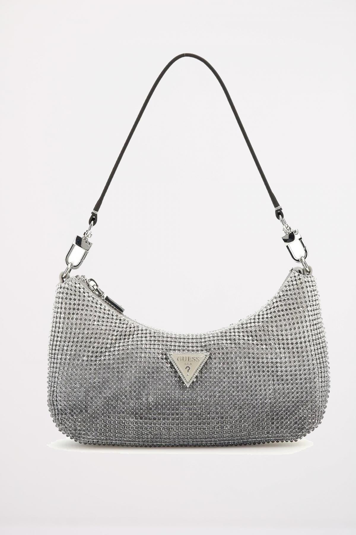 GUESS ZALINA MINI TOP ZIP en color PLATA  (1)