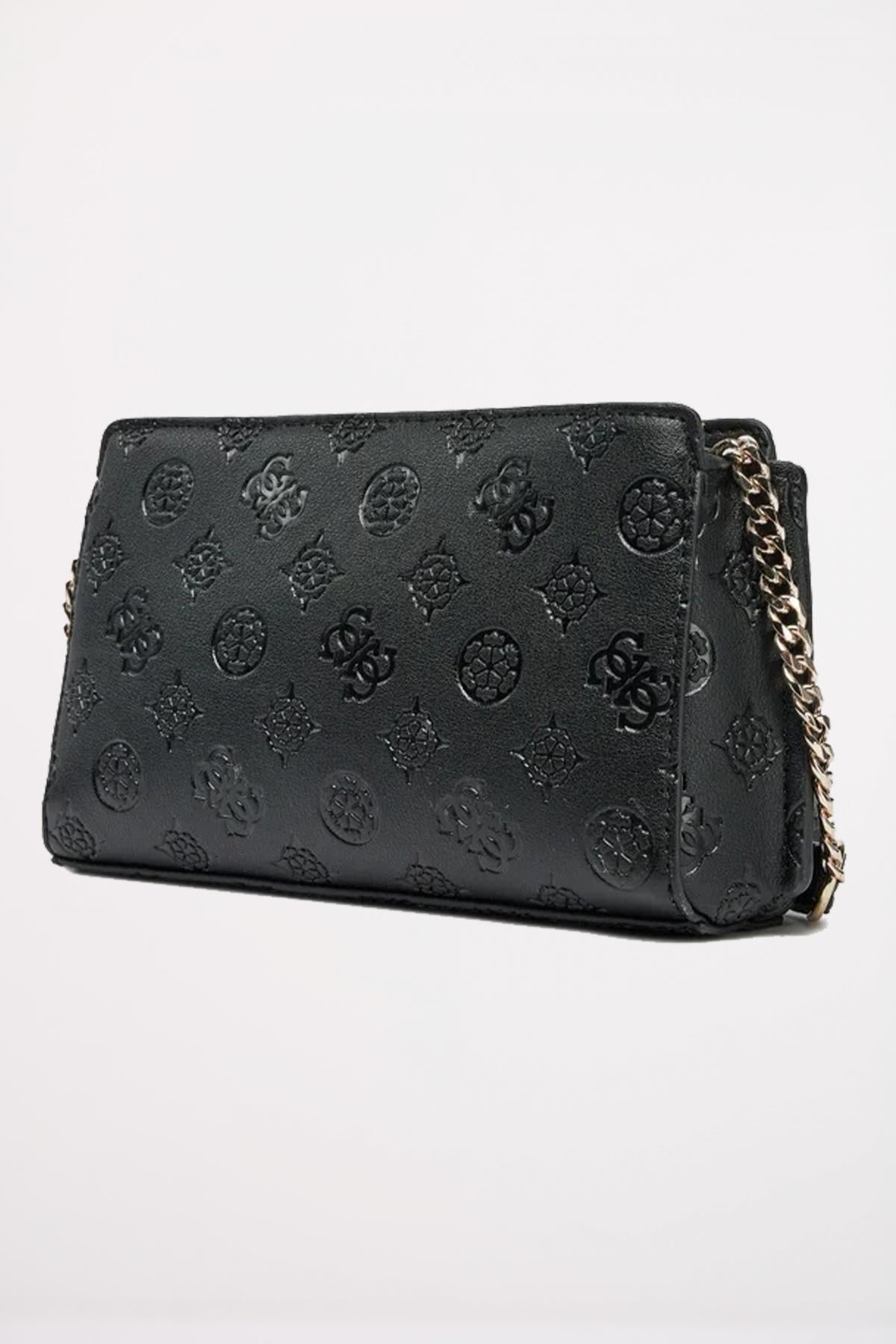 GUESS ZARELA MINI TOP ZIP en color NEGRO  (2)