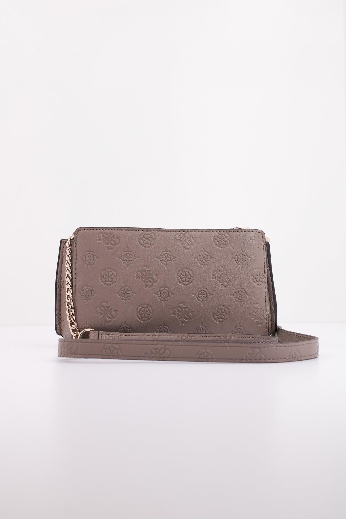 GUESS ZARELA MINI TOP ZIP en color GRIS  (3)
