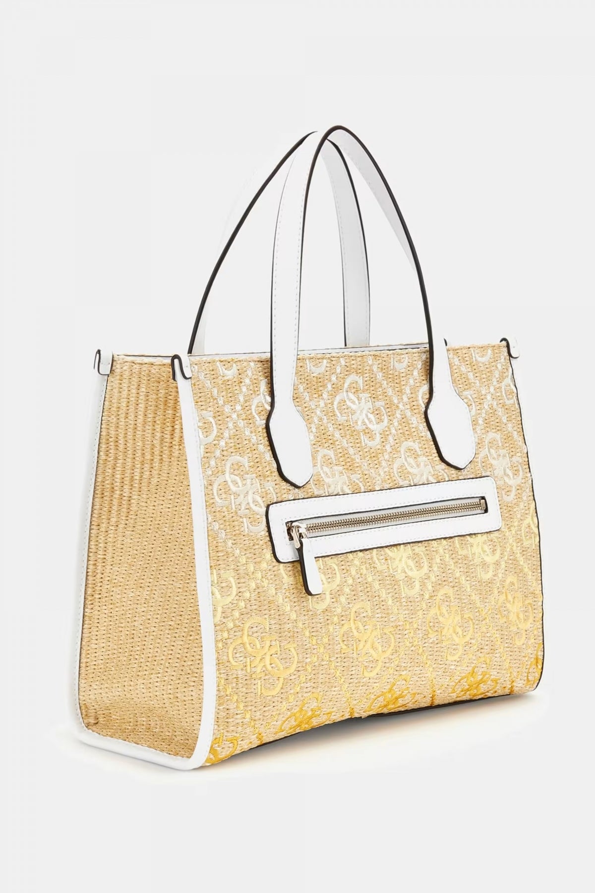 GUESS SILVANA  COMP TOTE en color BLANCO  (2)