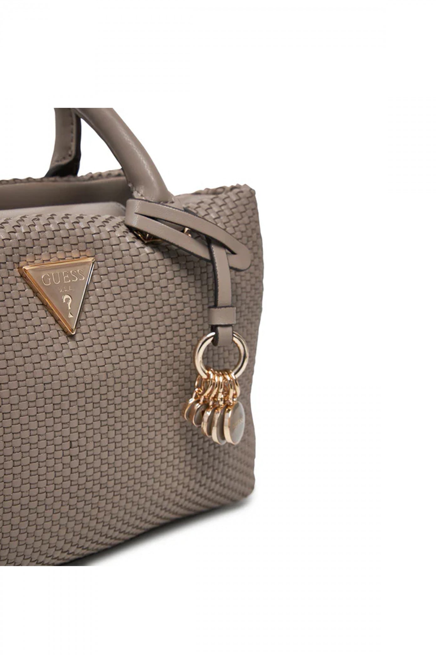 GUESS PHAEDRA SMALL SATCHEL en color MARRON  (2)