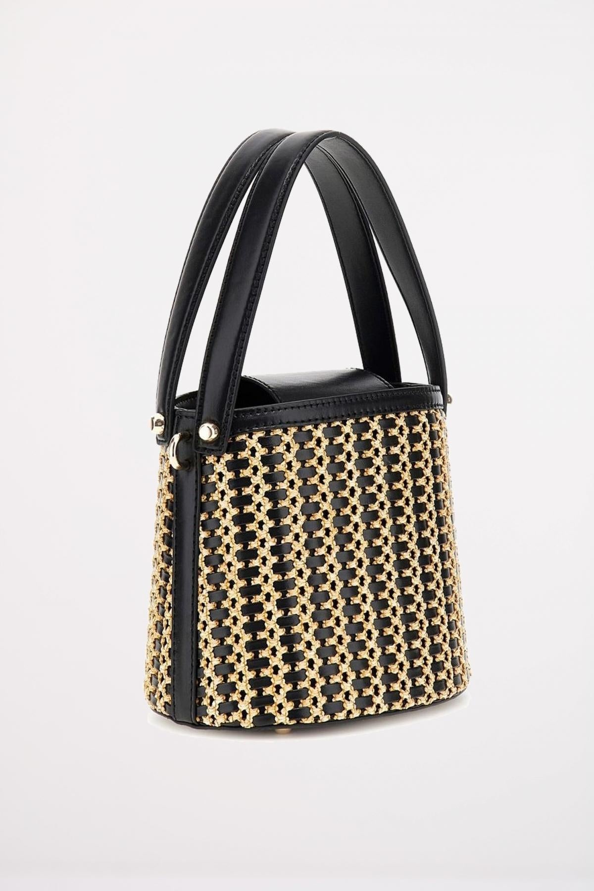 GUESS ATALIA CROSSBODY en color BLANCO  (2)