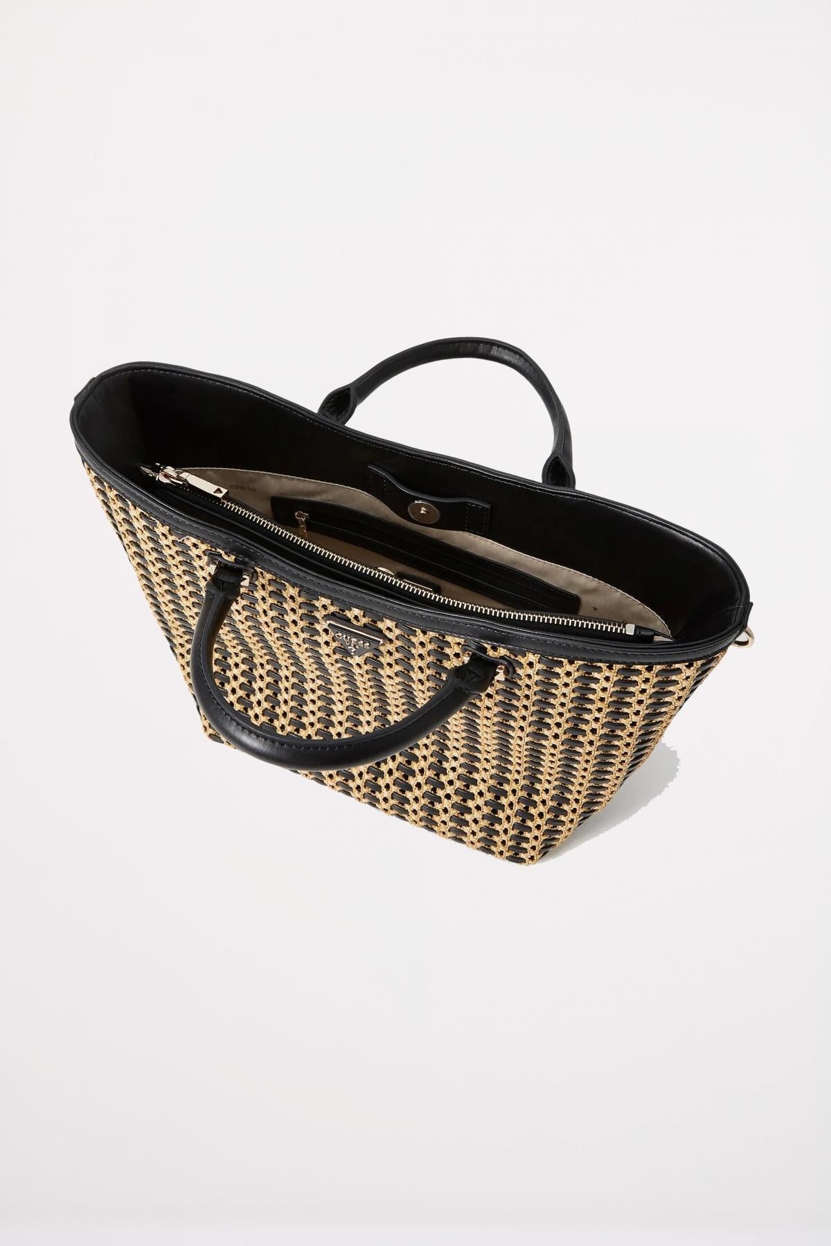 GUESS ATALIA TOTE en color NEGRO  (3)