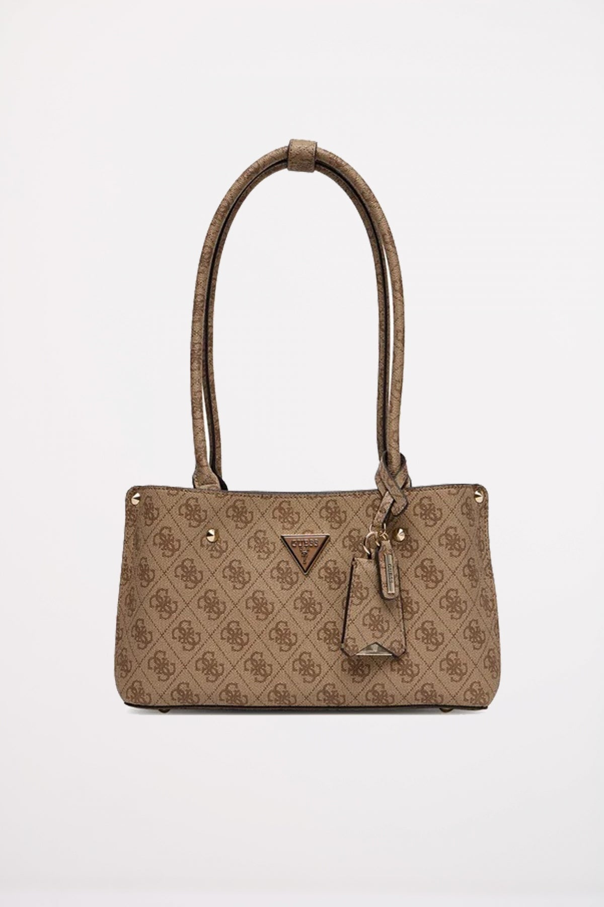 GUESS SATCHEL en color MARRON  (1)
