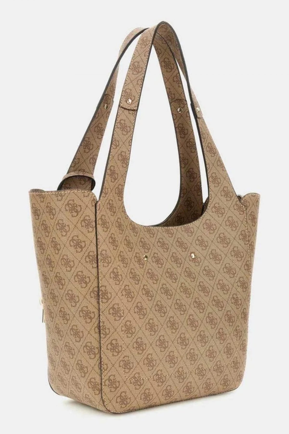 GUESS HWSG  CALISTA  IN  TOTE en color MARRON CLARO  (2)