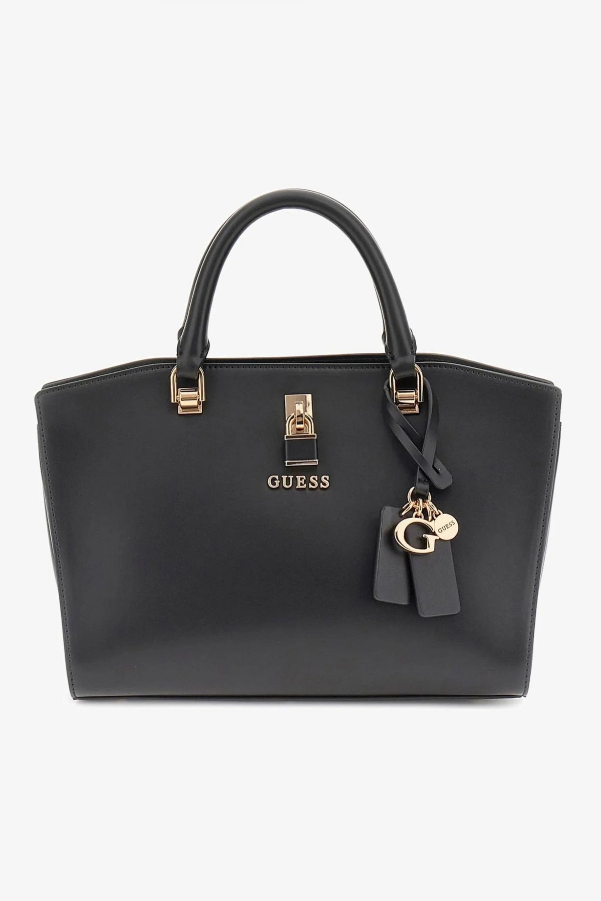 GUESS HWVG  MINI SATCHEL en color NEGRO  (1)
