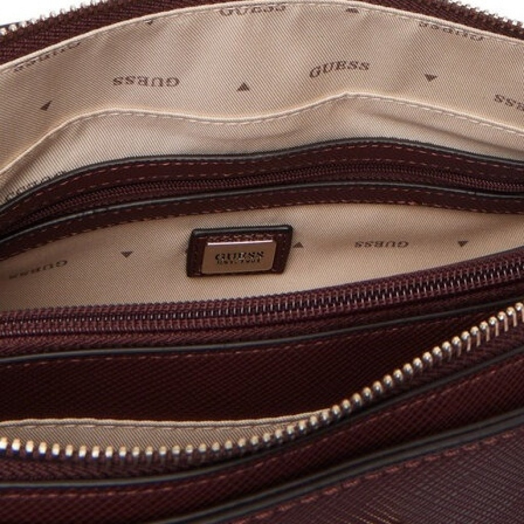 GUESS HWZG  NOELLE II LUXURY SATCH en color MARRON  (7)
