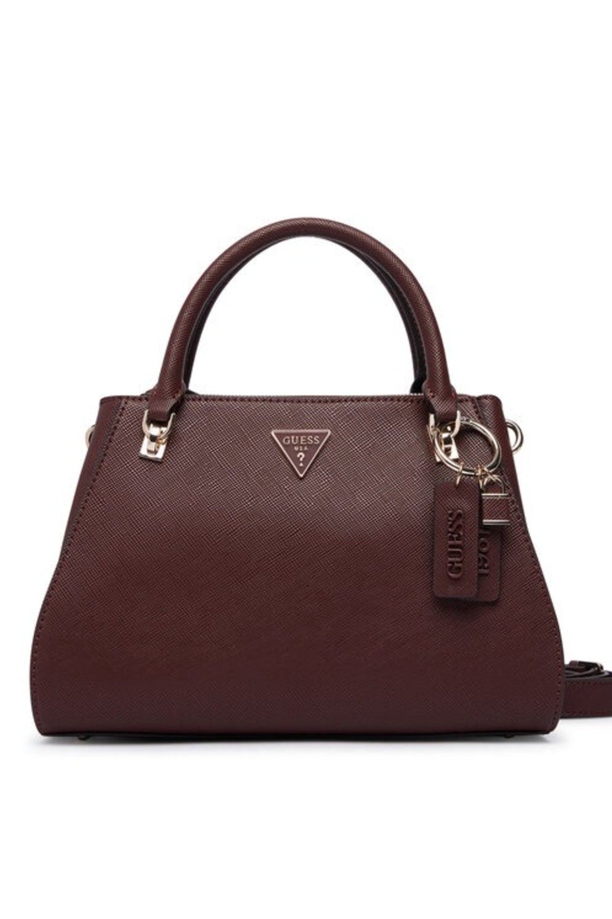 GUESS HWZG  NOELLE II LUXURY SATCH en color MARRON  (1)